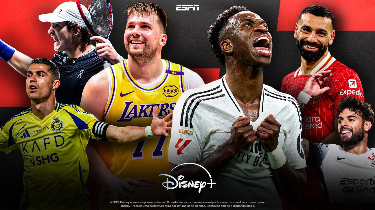 ESPN terá 415 jogos exclusivos no Disney+ e 141 no YouTube